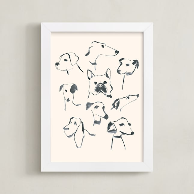 "Dog study" - Open Edition Children's Art Print by Teju Reval. | Minted