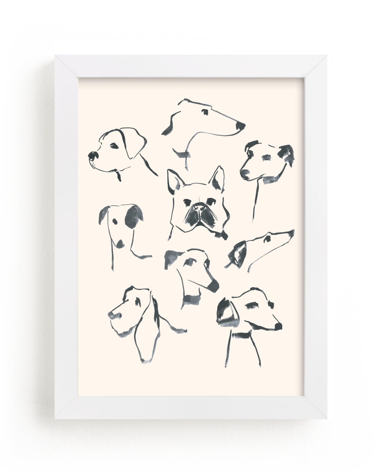 "Dog study" - Open Edition Children's Art Print by Teju Reval. | Minted