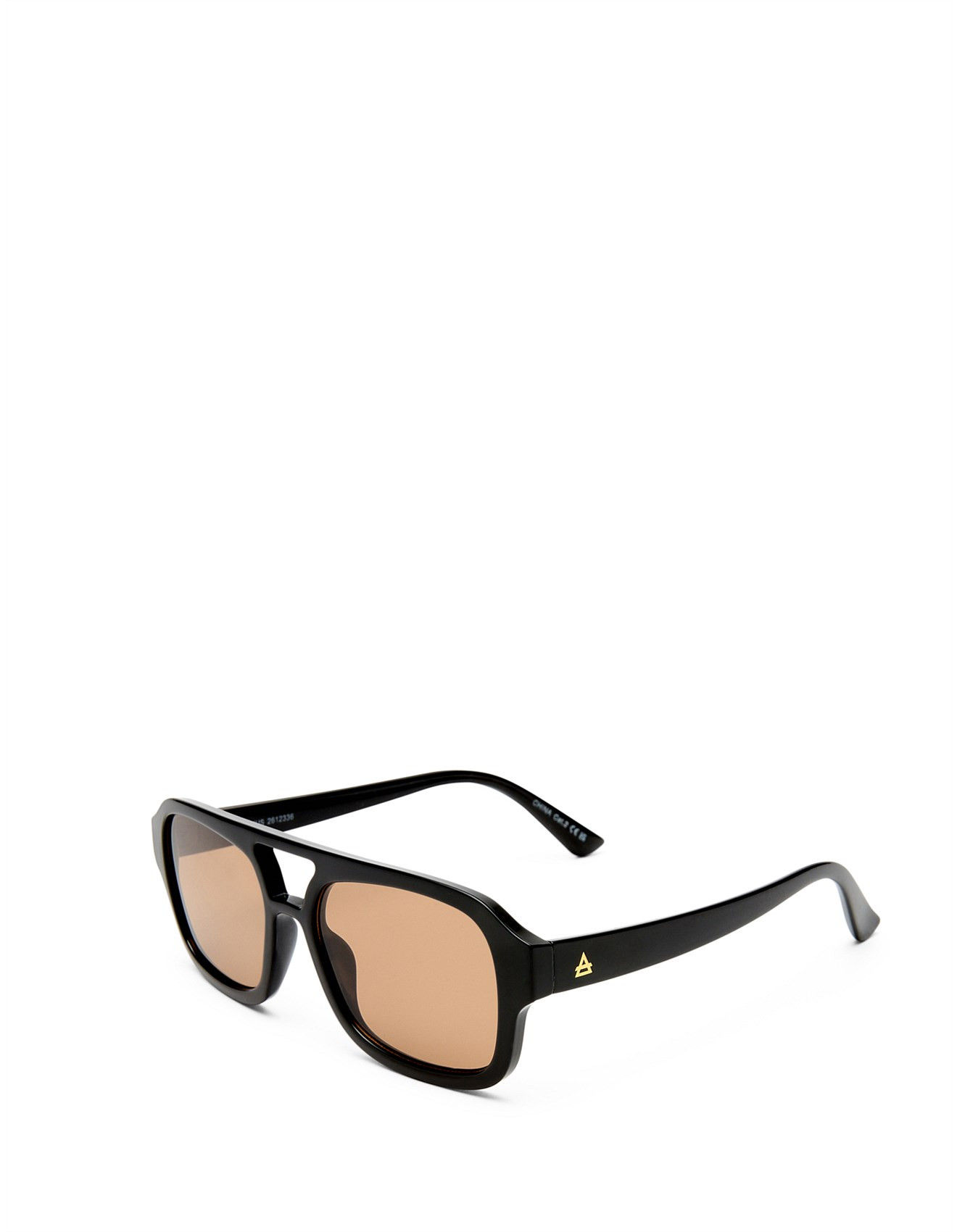 AQUARIUS BLACK AVIATOR SUNGLASSES | David Jones (Australia & New Zealand)