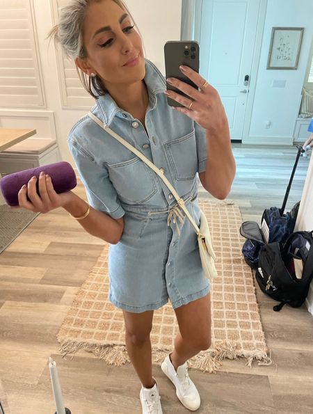 Denim Mini Dress from RHOC S17E11! Unfortunately, it’s out of stock in stores, but you can find it on Rent The Runway! You can also use code RTRGINAK to get 40% off your first two months of the Rent The Runway 10-item plan.

#LTKFind #LTKSeasonal #LTKstyletip