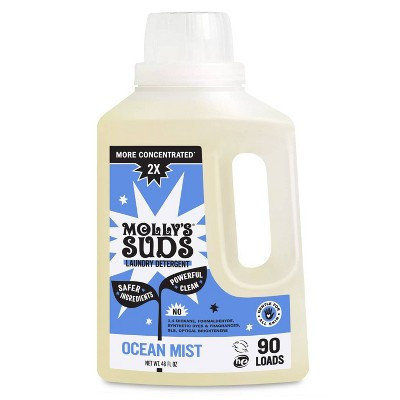 Molly's Suds Liquid Laundry Detergents 90 Loads - Ocean Mist - 46 fl oz | Target