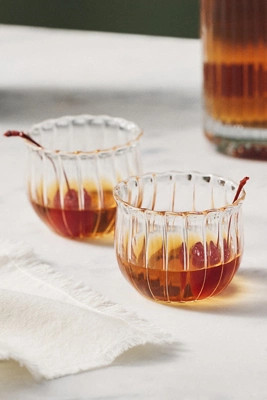 Fleck Kira Small Glasses, Set of 4 | Anthropologie (US)