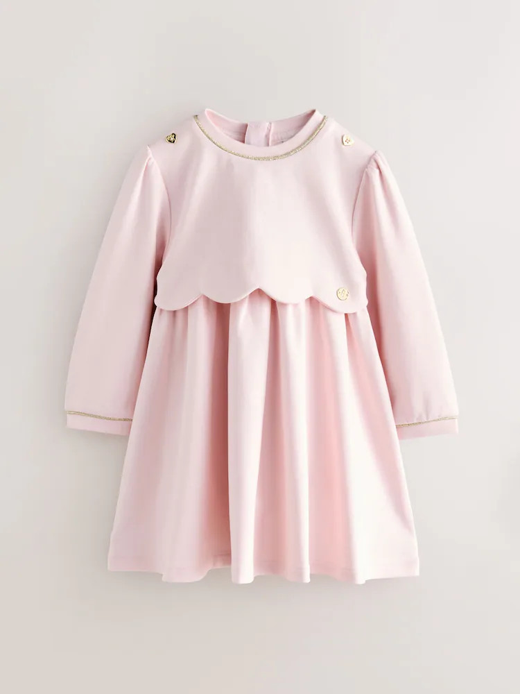 Baker by Ted Baker Scallop Ponte Dress | Next US