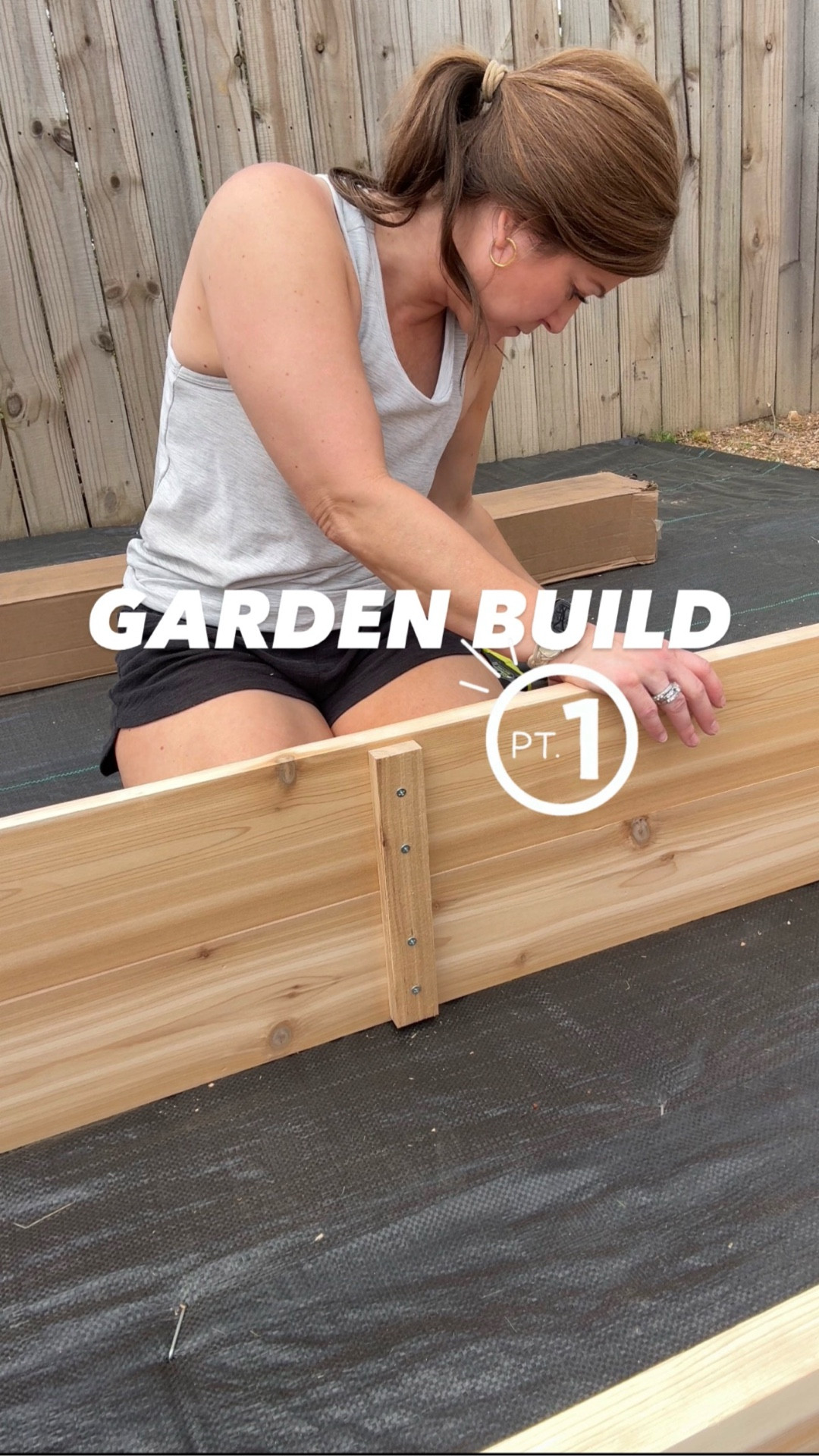 We started with weeds and an unused space and ended one of our favorite spots in our yard. 🪴🪏Our garden build was 💯 worth it!!! 
.
.
.


Garden build, cedar beds, part one of our garden build series, home garden, backyard garden, perfect for fruits, veggies and flowers 