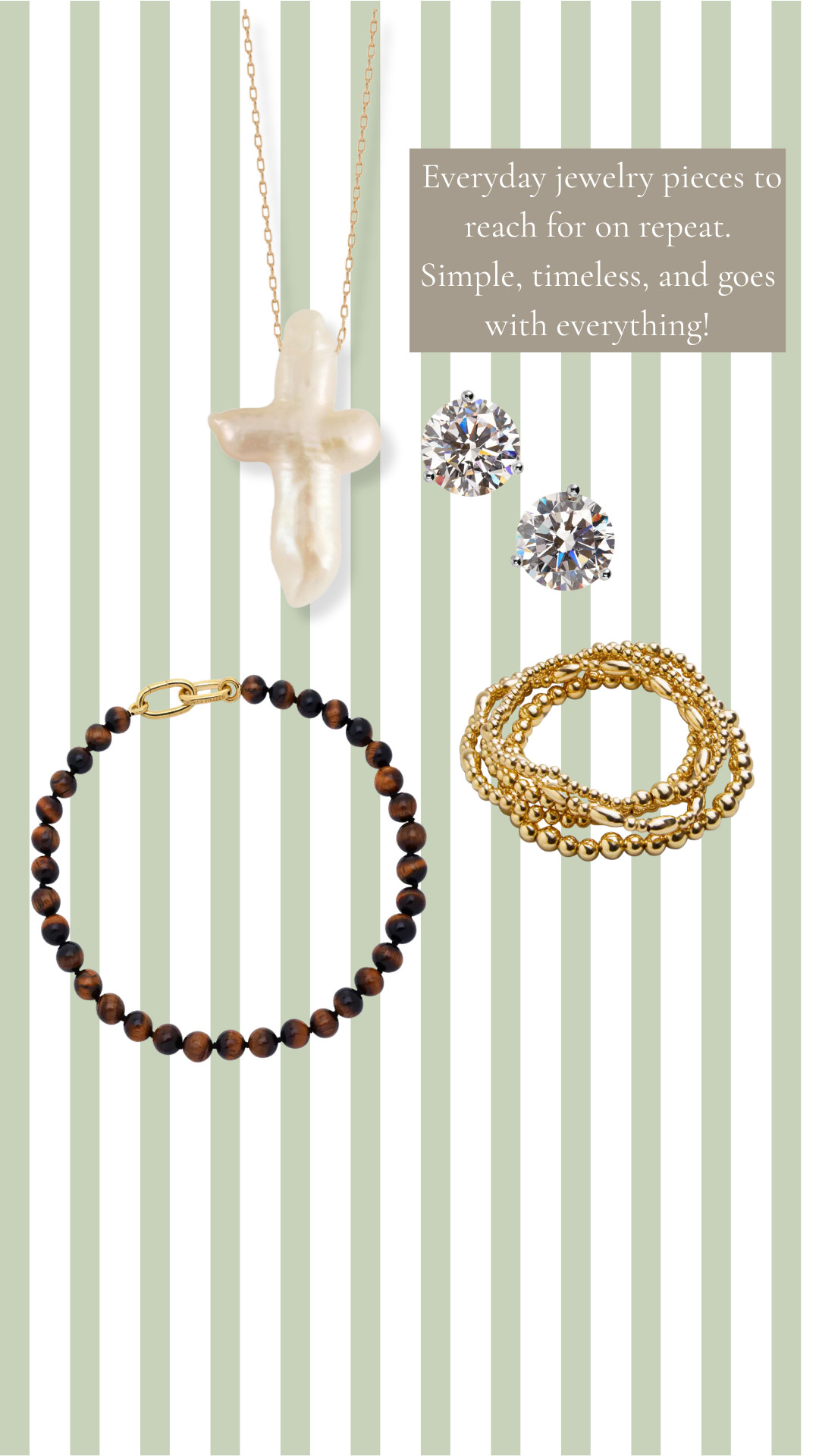 The perfect everyday jewelry pieces! 

 #LTKgrwm #LTKootd #LTKSeasonal