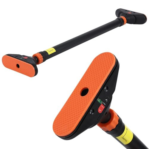 Pull Up Bar for Doorway, Strength Training Chin Up Bar with Level Meter and Adjustable Width No Screw Installation,Orange | Amazon (US)