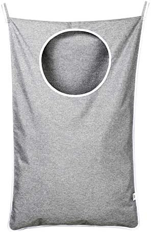 KEEPJOY Hanging Laundry Hamper Bag with Free Adjustable Stainless Steel Door 2 PCs Suction Cup Ho... | Amazon (US)