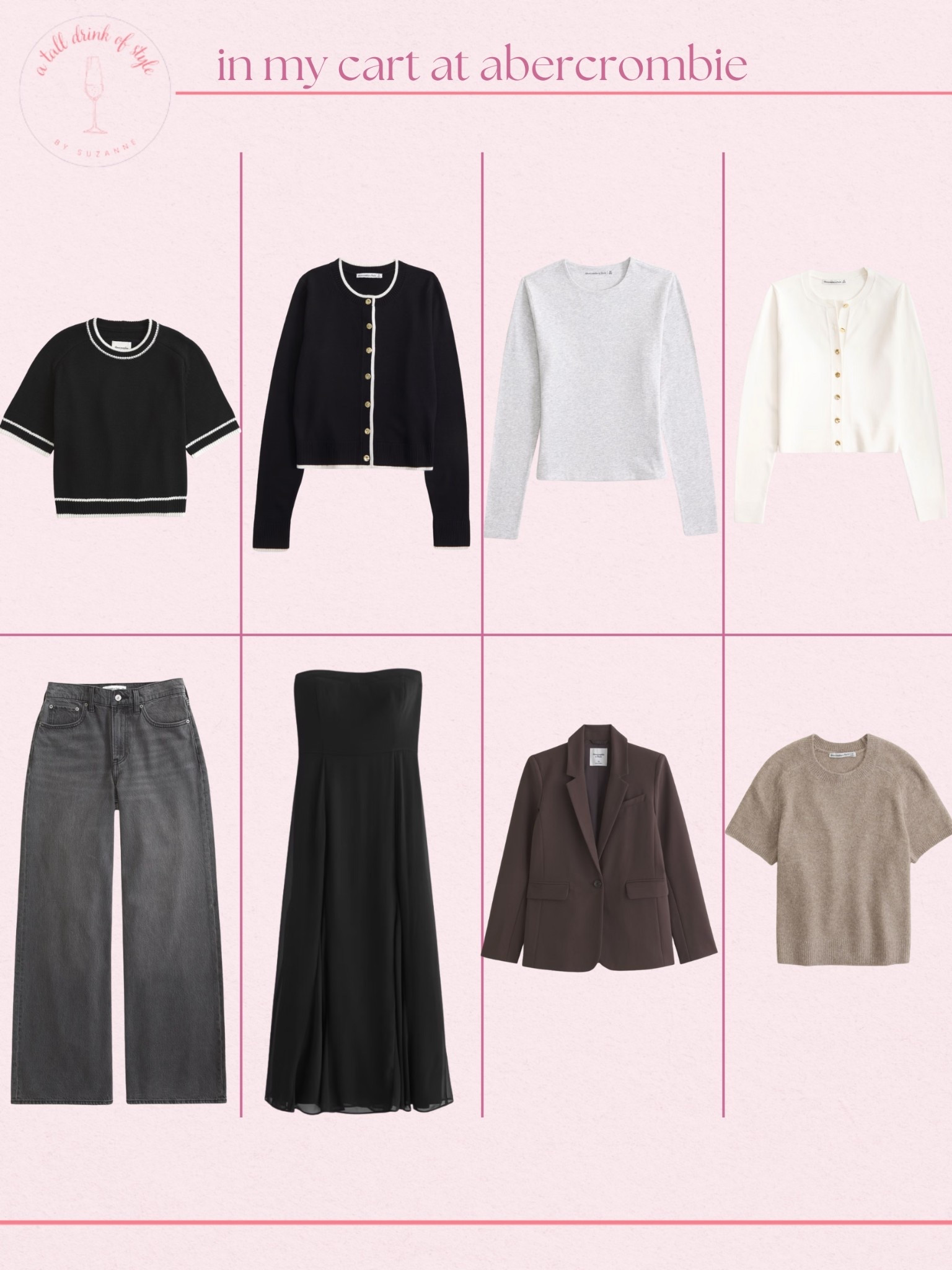 What’s in my cart at Abercrombie! 

Hi friend! 👋 Thanks for your support! I’m so glad you’re here!
If you're tall, over 40, or just tired of fashion that doesn’t fit your life, you’re in the right place. I share classic, elevated outfit formulas that actually work on tall women (I’m 6’1” for reference!) and help you feel confident getting dressed again.
I am your resource for timeless, elevated fashion for women over 40 (and tall women)
Age: 55
Height: 6’1”
Tops: S/M
Bottoms: 8/10
Dresses: 8/M
Over 50 fashion, tall fashion, workwear, everyday outfits, timeless outfits, Classic Outfits

#LTKSaleAlert #LTKSeasonal #LTKTall