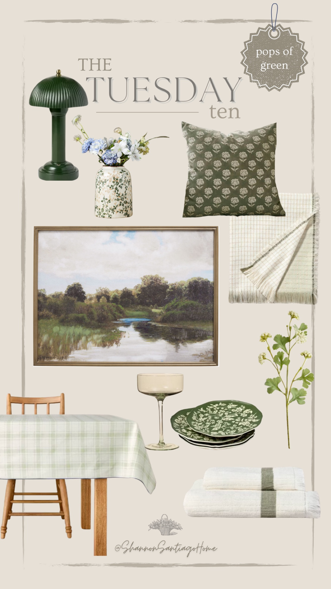 Spring decor, green accents, vintage cottage style, cottage style finds, budget home decor, Amazon finds, Target finds, cozy farmhouse, modern cottage style

#LTKHome #LTKSeasonal