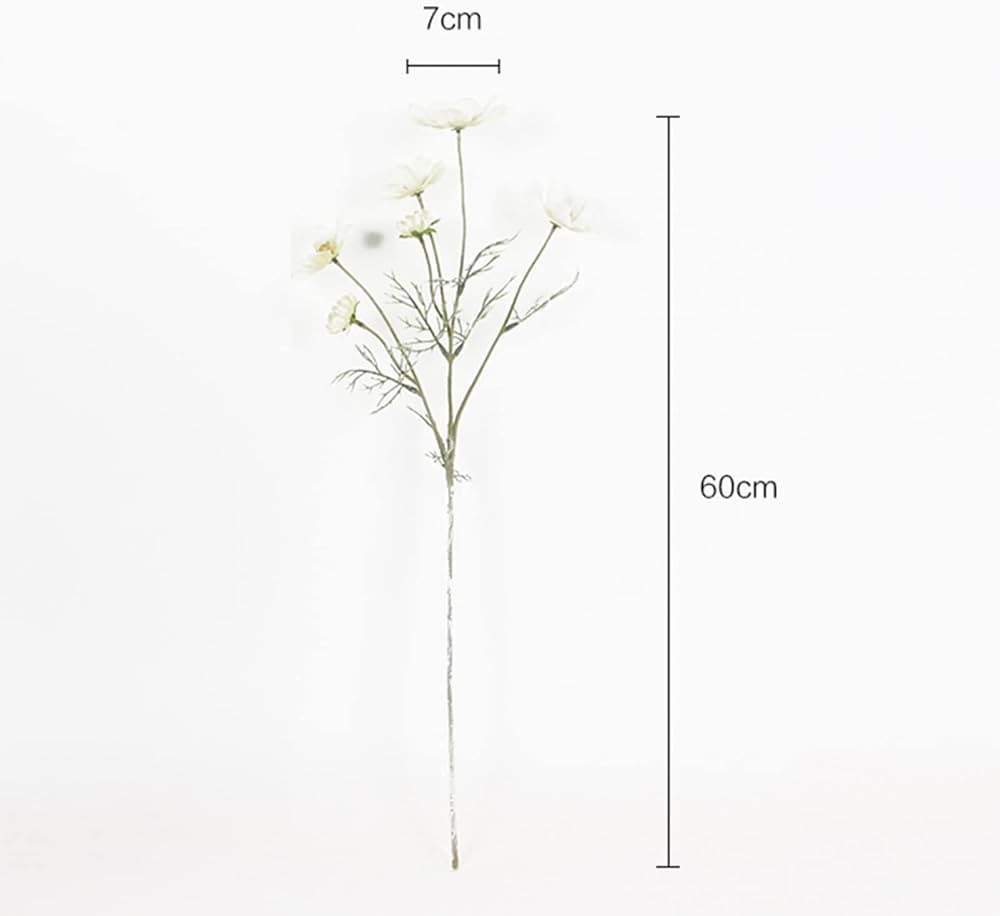 2 Pcs Artificial Fake Flowers Plants Cosmos Silk Flower Arrangements Wedding Bouquets Decorations... | Amazon (US)