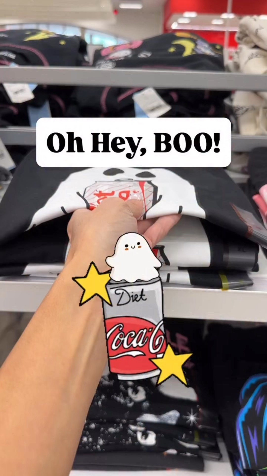 👻 Happy Sunday, Boos!  Found this super spooky cute tee on my @target run this morning and it’s officially my Halloween shirt for the year!  I mean, cute ghost holding a @dietcoke ?!  SOLD!  

* Shirt - $18


#target #targetstyle #boo #fashion #ootd #lifestyle #reelitfeelit #music #trend  #instagood #halloween #instadaily #cute #instafashion #instamood #igers #igdaily
#viral #viralvideos #reels #reelsinstagram #trending #trendingreels #explore #ghost #exploremore #explorepage #foryou #foryoupage #fyp