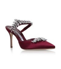 Satin Lurum Mules 90 | Harrods