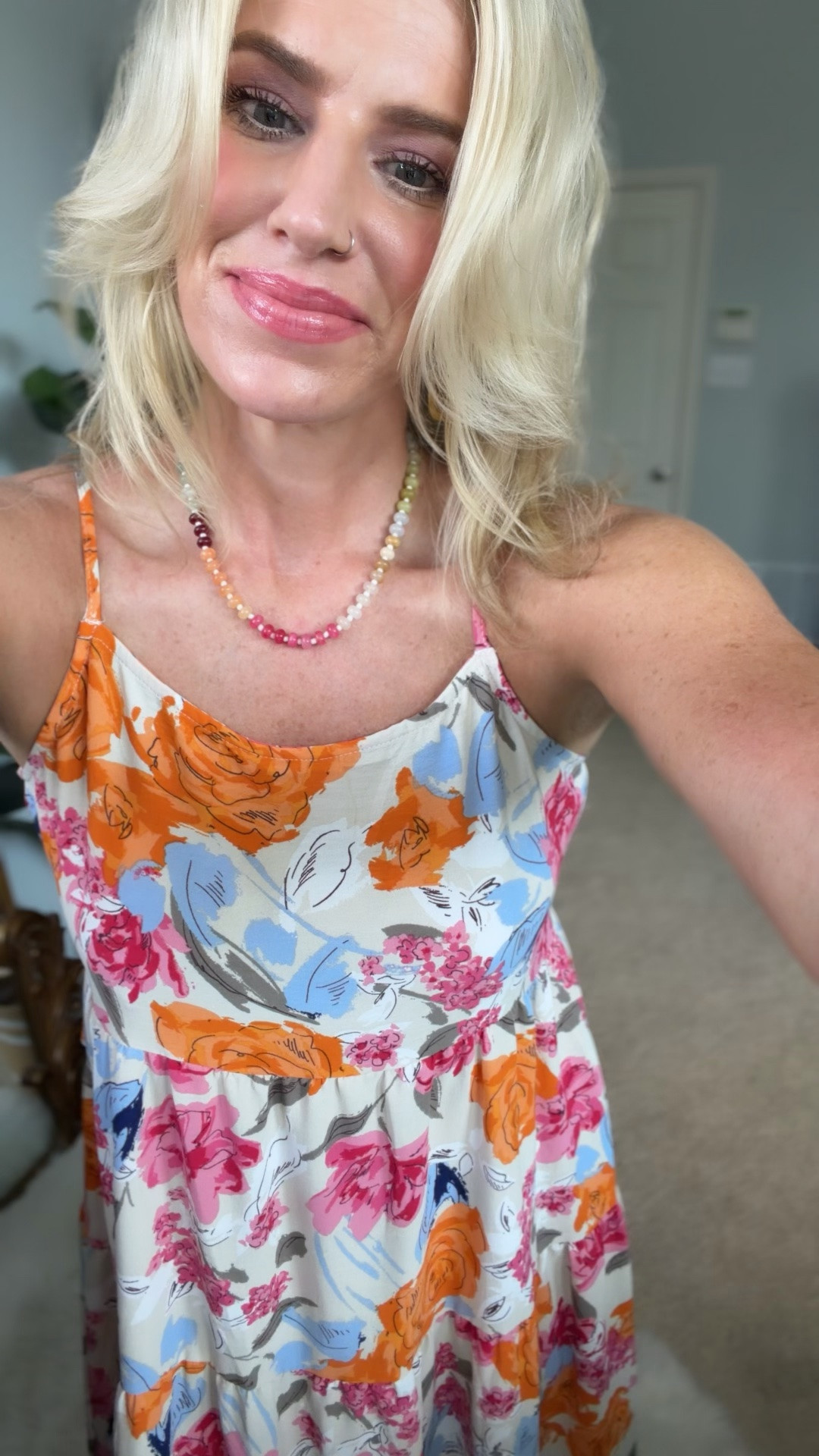 Fall dress on Amazon 
Layer with your favorite jacket or cardigan 
Fits tts and wearing a small
Adjustable straps and pockets 
Amazing quality

#LTKootd #LTKOver40 #LTKWorkwear