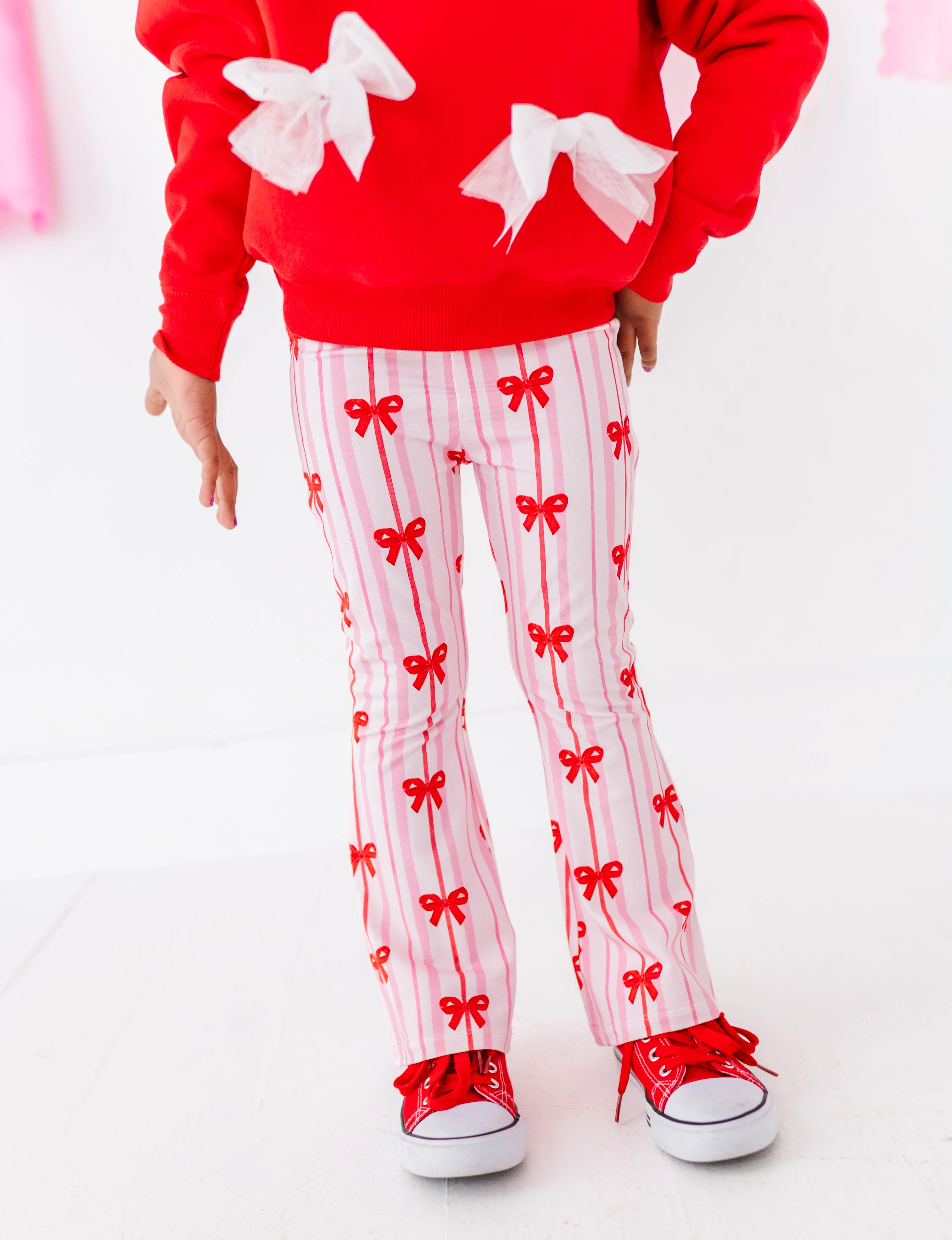 Ruby Ribbons Bamboo/Cotton Pants | Birdie Bean