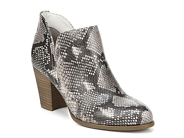 Fergalicious Charley Bootie - Women's - Grey Snake Print | DSW