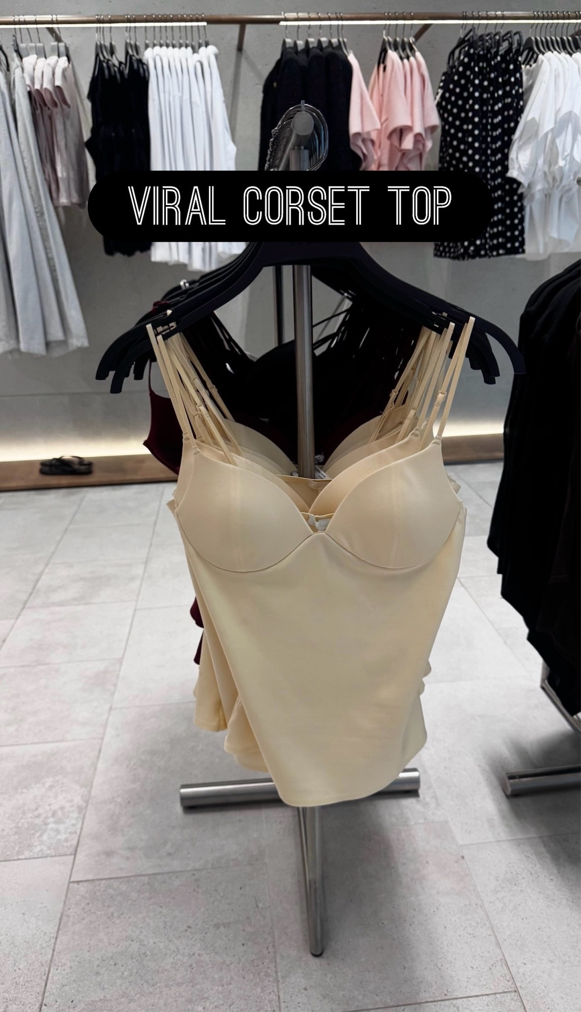 Viral corset top in yellow! Available in 3 other colors as well!

#LTKootd