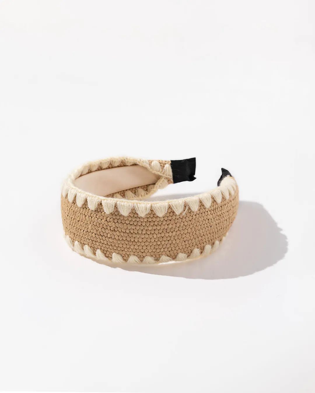 Tulum Woven Headband - Natural | VICI Collection