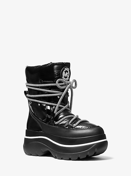 Zadie Mixed-Media Moon Boot | Michael Kors US