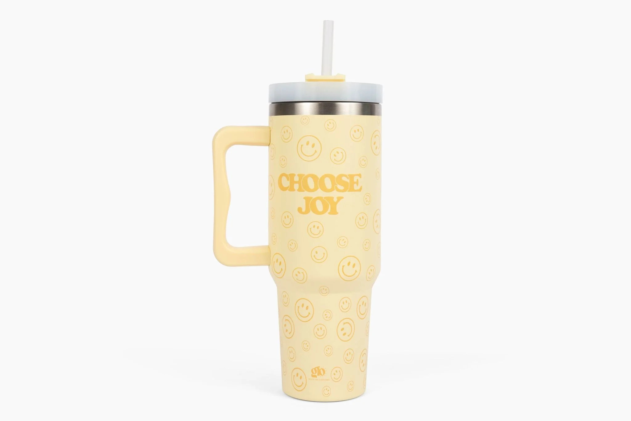 Choose Joy 40oz Tumbler w/ Handle | Gods Love Overcomes