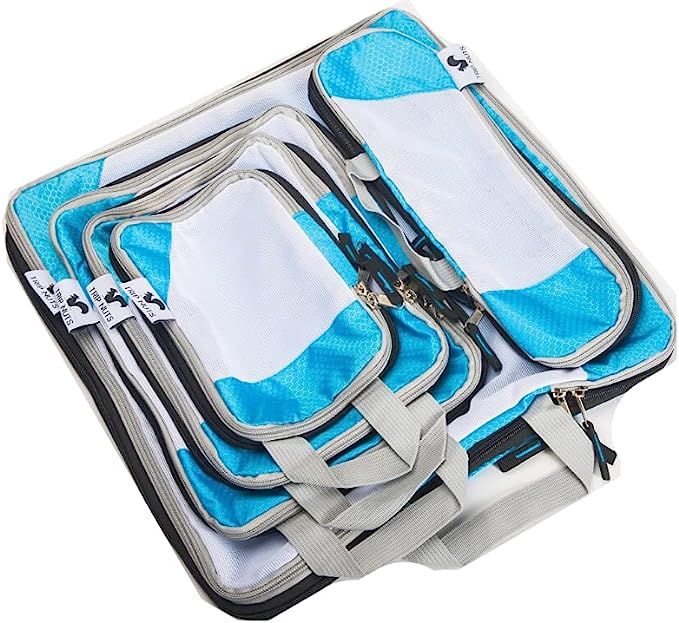 TRIP NUTS 6 Piece Travel Compression Packing Cubes Set - Luggage Organizer | Amazon (US)