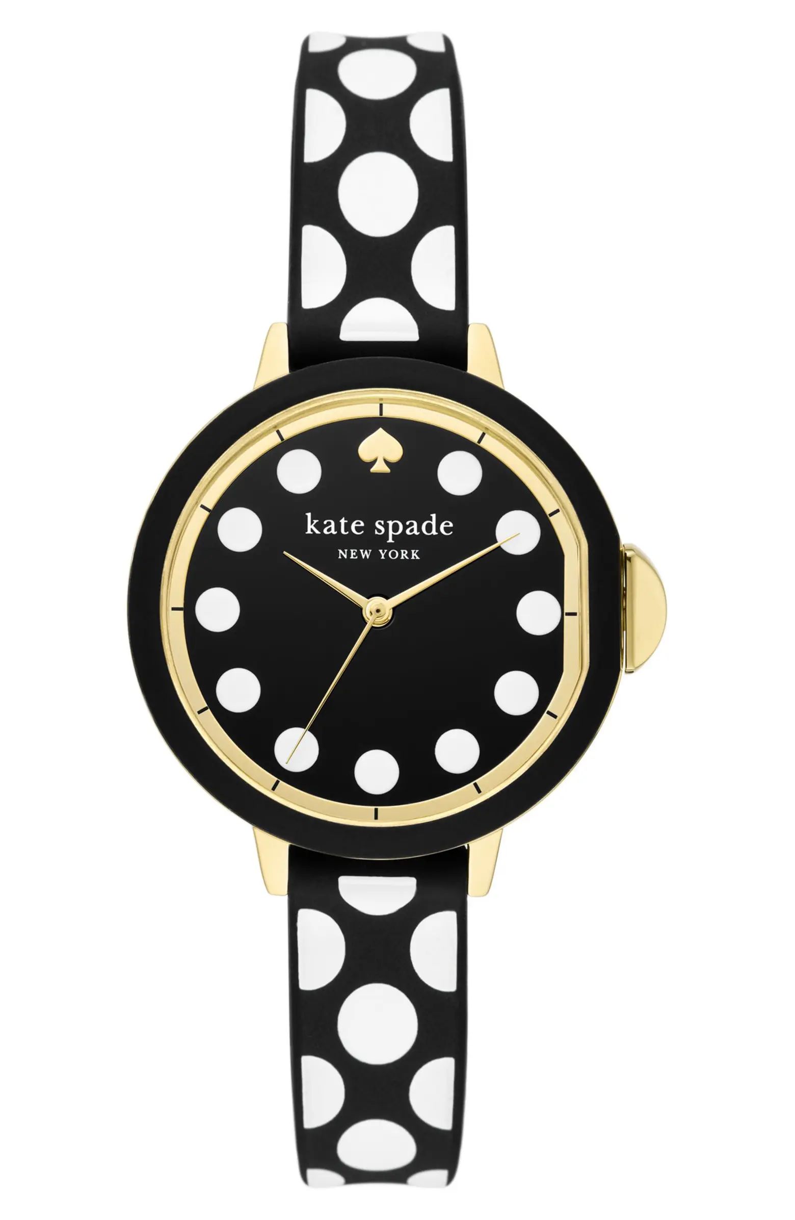 park row silicone strap watch, 34mm | Nordstrom