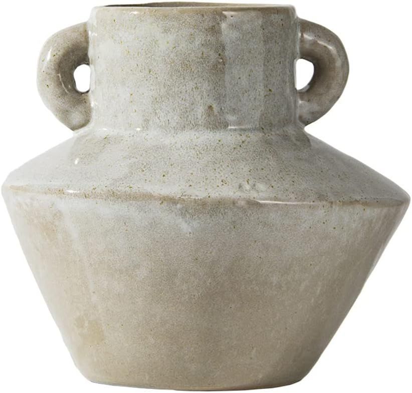 KITCISSL Geometric Decor Vases for Flowers, Vintage Ceramic Vase Nordic Decorative Vases Home Dec... | Amazon (US)