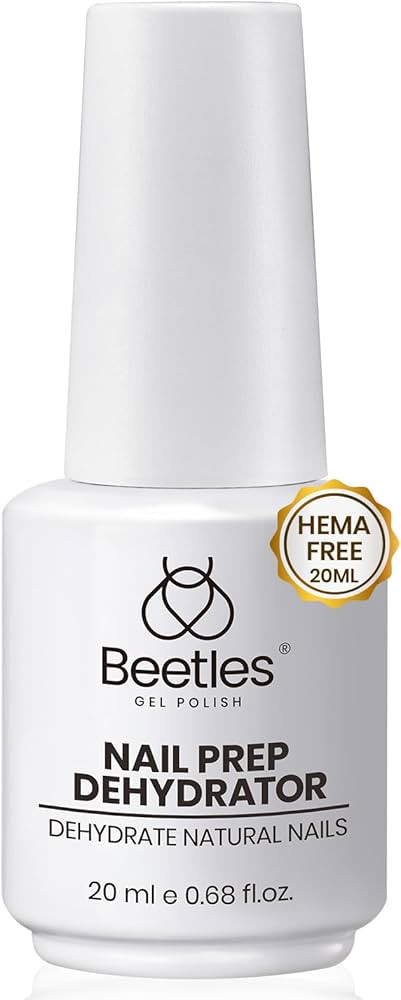 Beetles Nail Dehydrator 20ml: Professional Nail Prep Acid-Free & Hema-Free Dehydrate Bond Primer ... | Amazon (US)