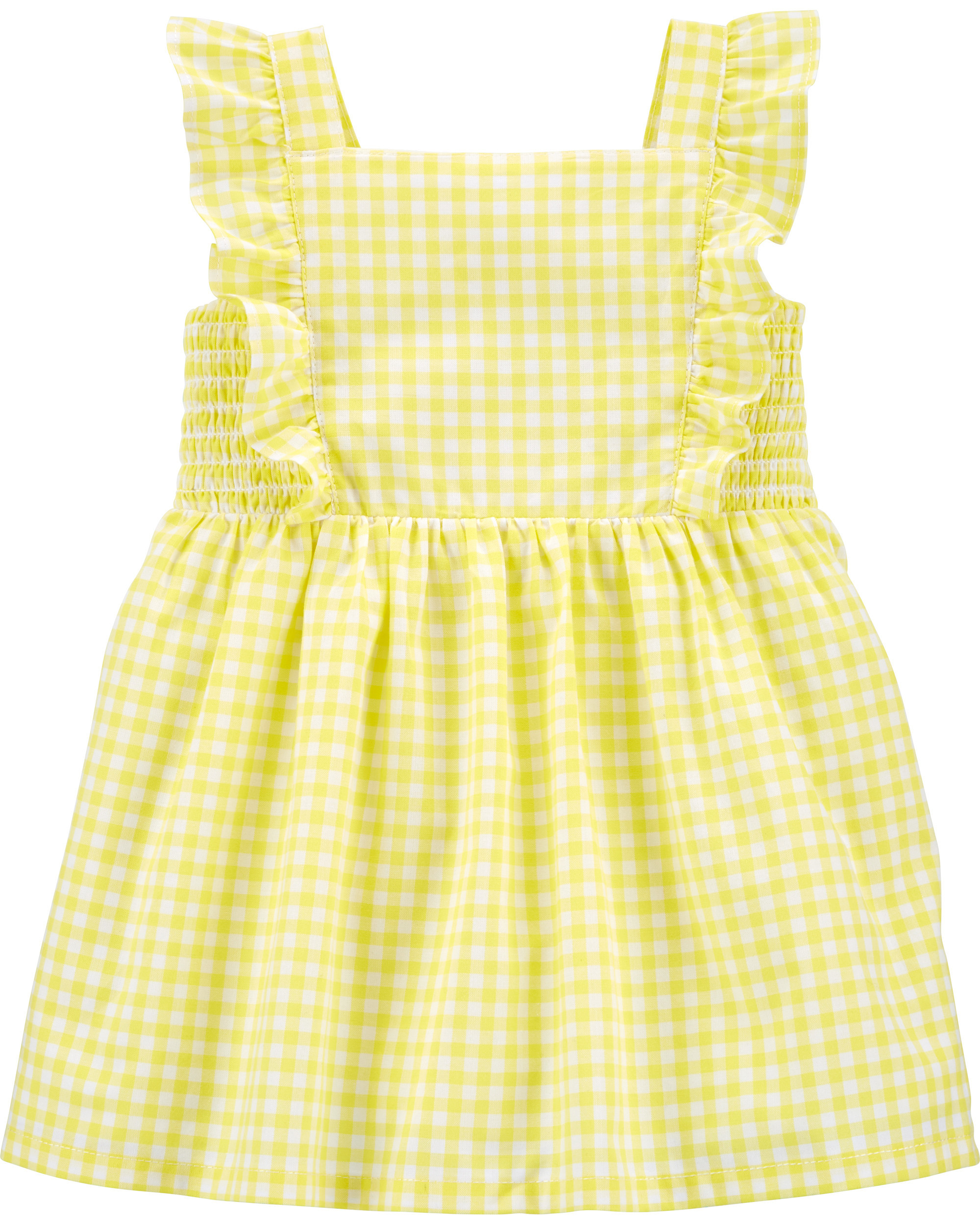Gingham Flutter Dress | Carter's