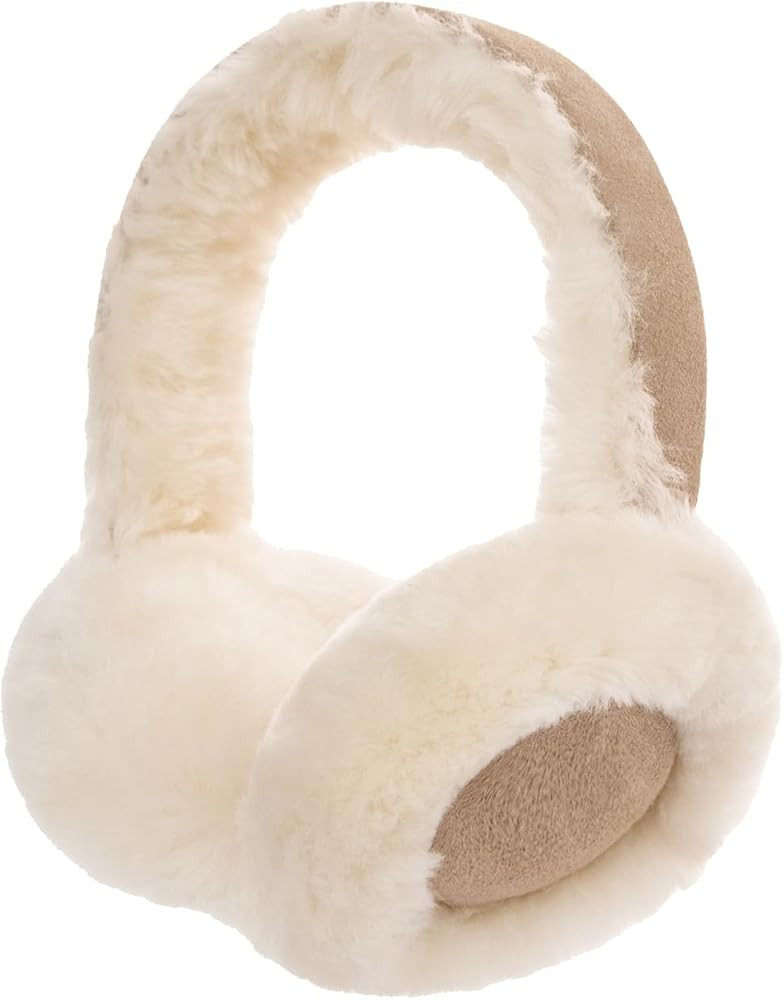 Wool Ear Muffs for Winter Women Men Fluffy Earmuffs Soft Cozy Ear Warmers Outdoor Ear Covers for ... | Amazon (US)