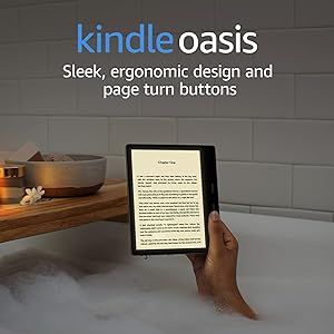 Kindle Oasis – With 7” display and page turn buttons | Amazon (US)