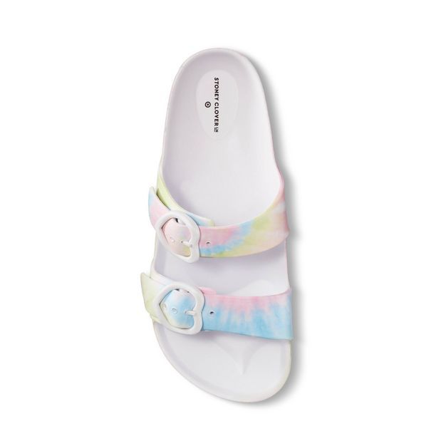 Women's Tie-Dye Slide Sandals - Stoney Clover Lane x Target Rainbow | Target