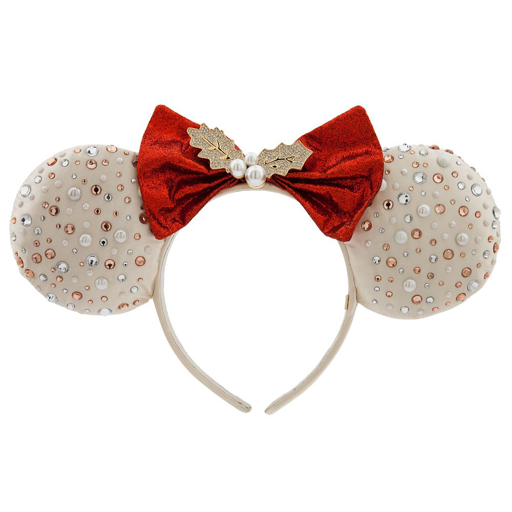 Minnie Mouse Christmas Ear Headband for Adults by BaubleBar | Disney Store