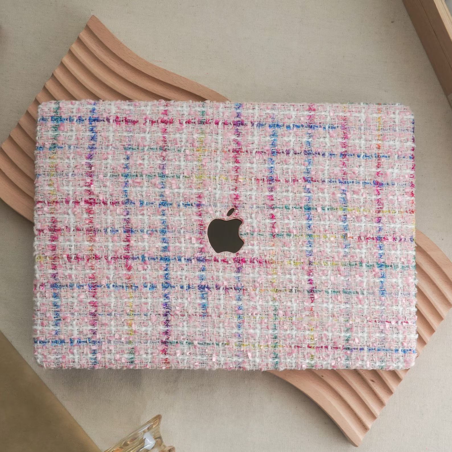 Pink Plain Weave Fancy Yarn MacBook Case MacBook Pro 13M1 MacBook Pro 14 Inch 15 16 Touch Bar Ret... | Etsy (US)