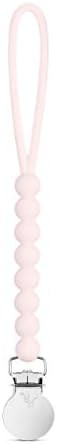 Ryan & Rose Cutie Clip Midi Beaded Pacifier Clip… (Pink, Judy) | Amazon (US)