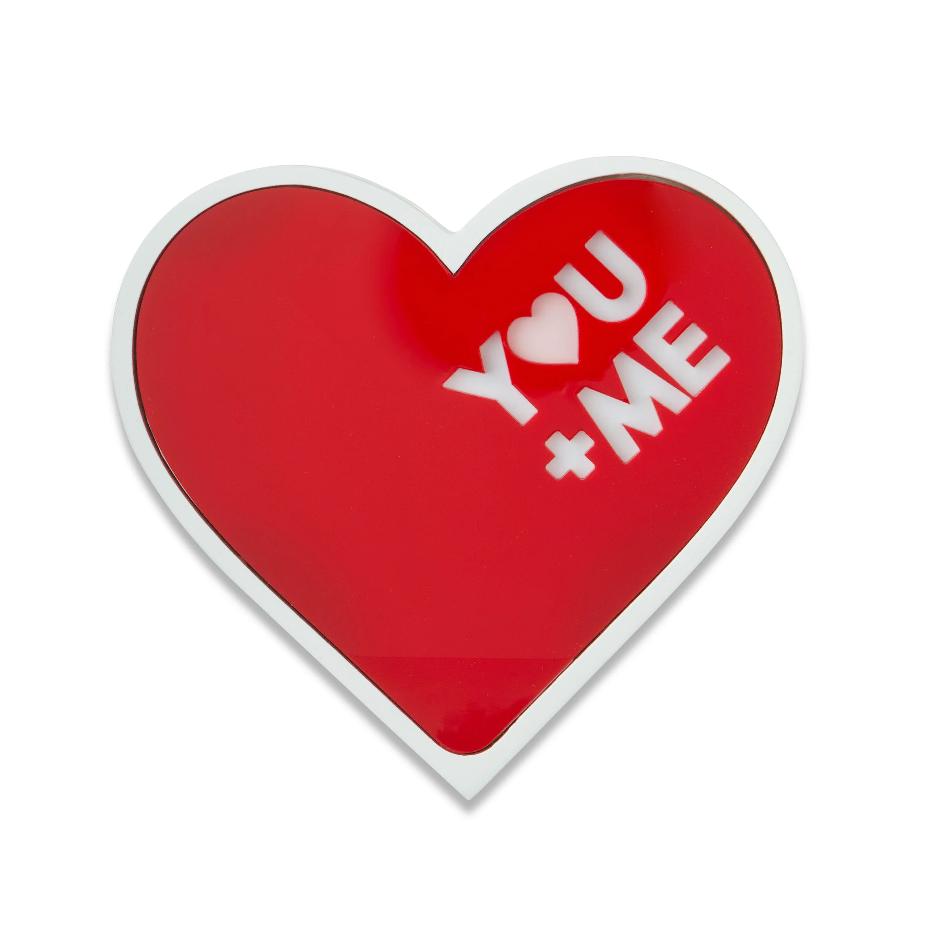 Valentine's Day Red You + Me Heart Decoration, by Way To Celebrate | Walmart (US)