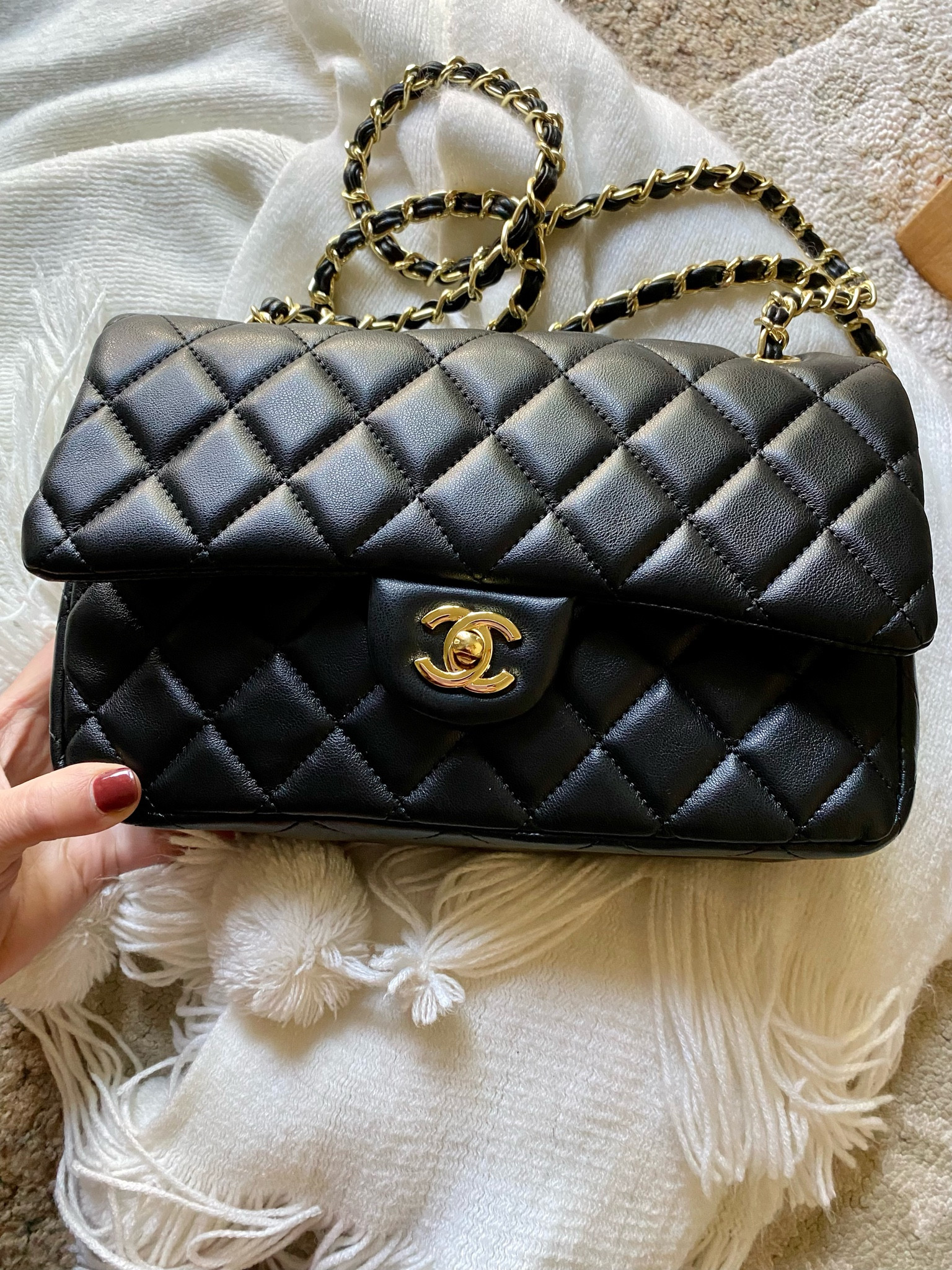 Chanel dupe bag. Amazing quality 

#LTKunder50 #LTKitbag #LTKunder100