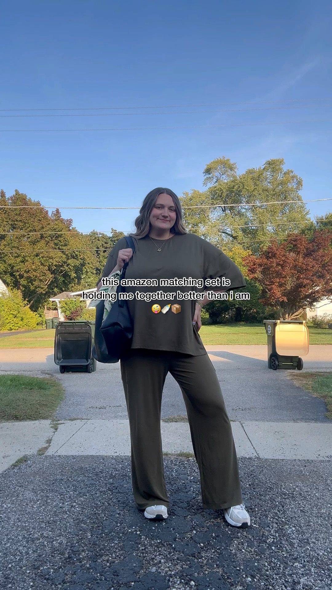 3 kids + TS’s new album and zero time…but this @amazon matching set was the move 🤌🏼 Linked in my LTK or comment “MATCH” below and I’ll send it directly to you via DM! Anyone else in an olive green/army green phase rn?!

#postpartumjourney #momstyle #busymomfits #amazonfashion #momootd #momstyle #comfychic #everydaymom #affordableoutfit #amazonfinds

#LTKFindsUnder50 #LTKSeasonal #LTKMidsize