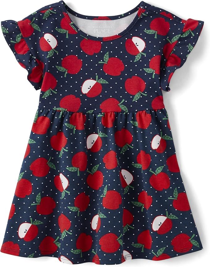 The Children's Place girls Short Sleeve Fashion Dress | Amazon (US)