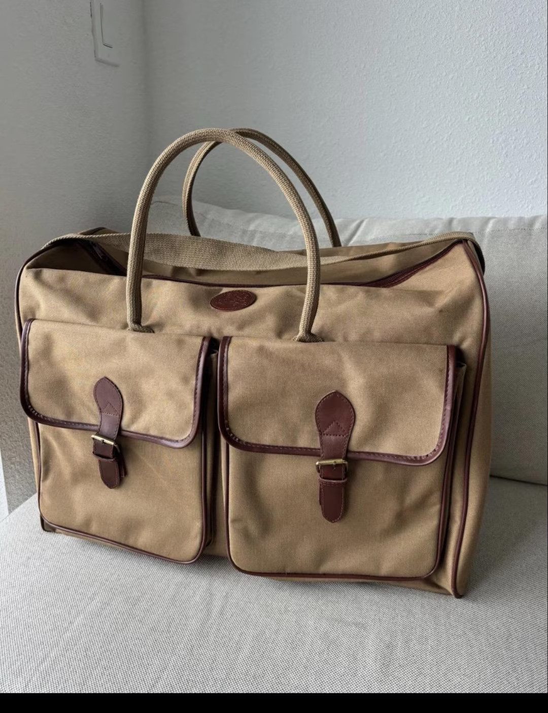 Vintage Ralph Lauren Weekender Duffle Bag Tan SAFARI 80s 90s Bag - Etsy | Etsy (US)