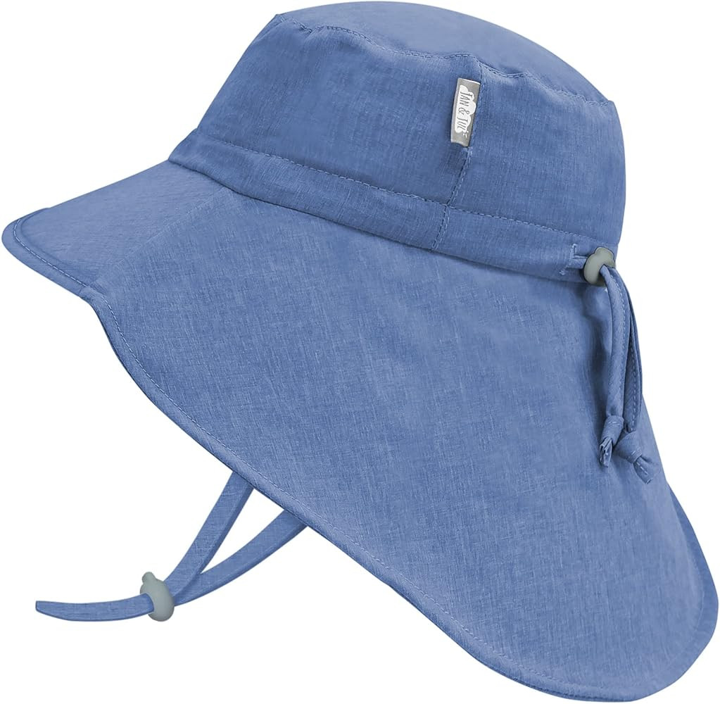 JAN & JUL Wide Brim Sun Hats for Boys with Neck Flap | Amazon (UK)