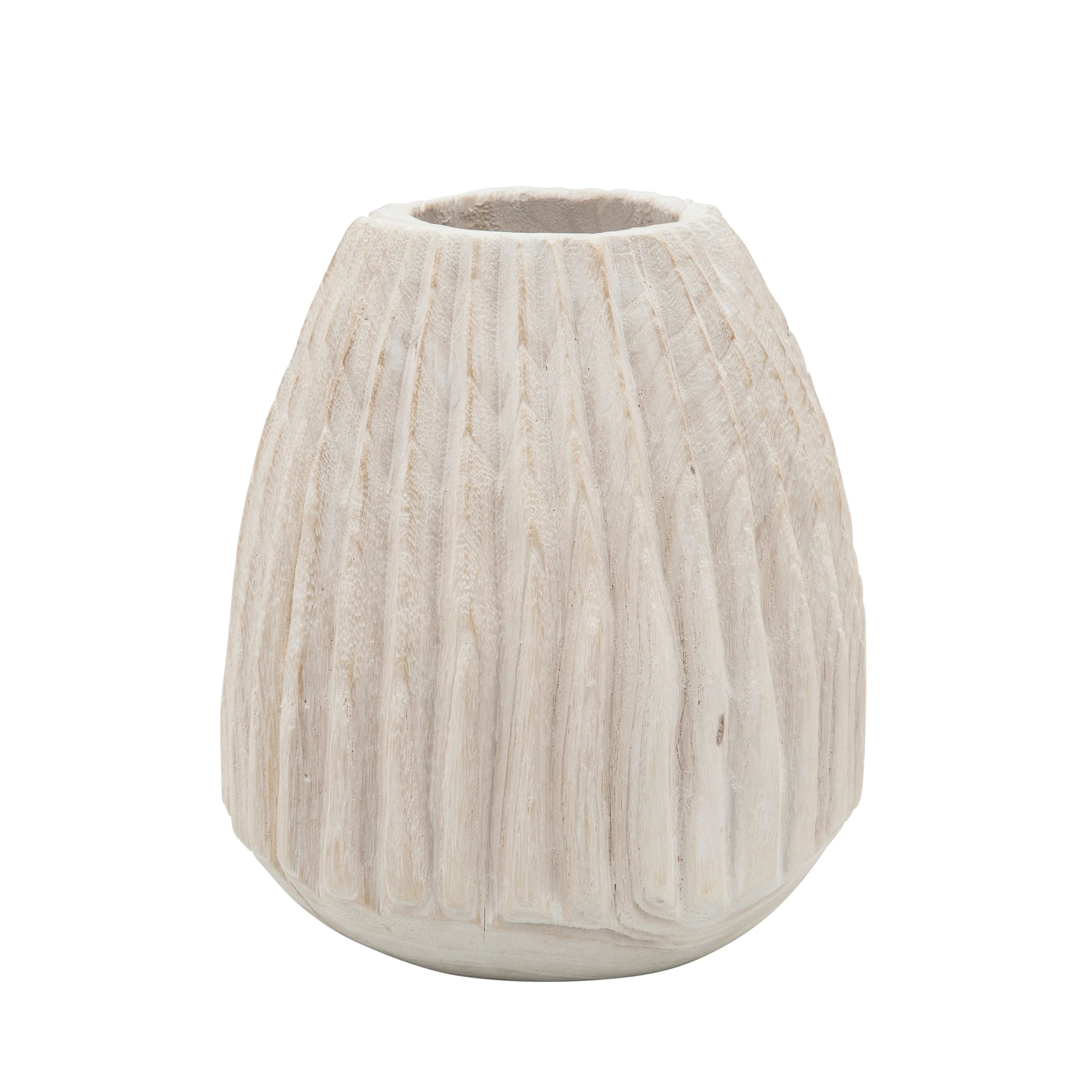 Dakota Fields 8" Wooden Vase & Reviews | Wayfair | Wayfair North America