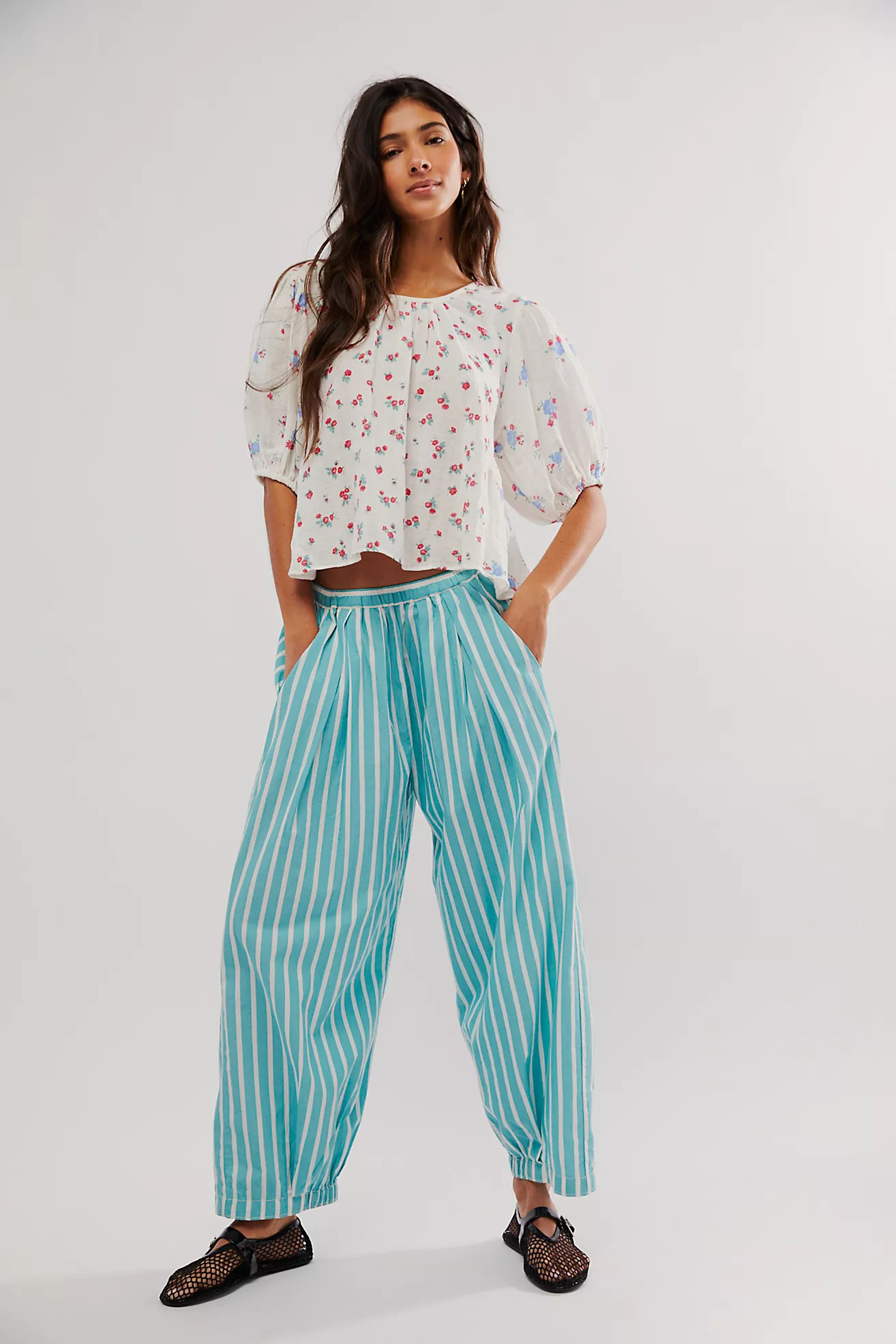 To The Sky Striped Parachute Pants | Free People (Global - UK&FR Excluded)