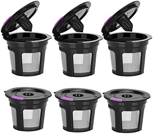 Reusable K Cups For Keurig, Reusable K CUP Coffee Filter Refillable Single K CUP for Keurig 2.0 1... | Amazon (US)