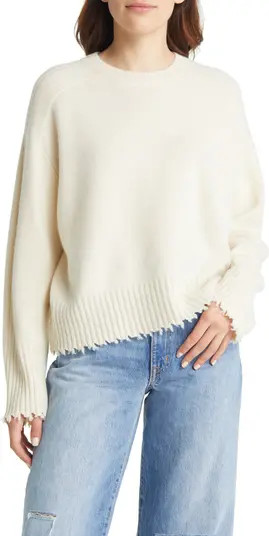 Kiera Cashmere Blend Crewneck Sweater | Nordstrom