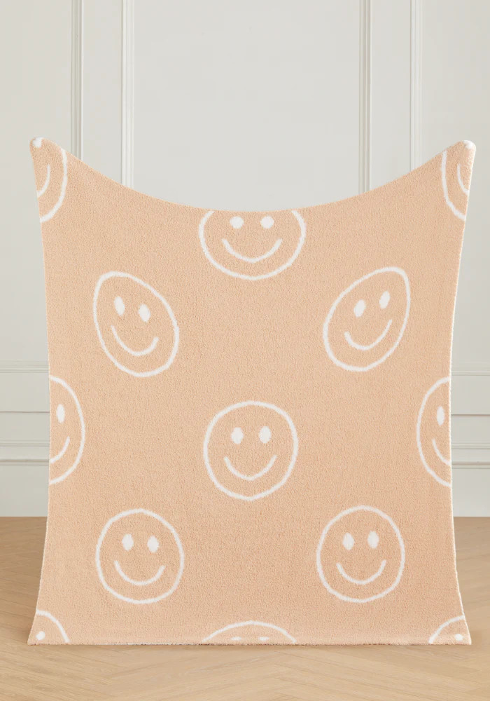 Smiley Buttery Blanket- Receiving | The Styled Collection