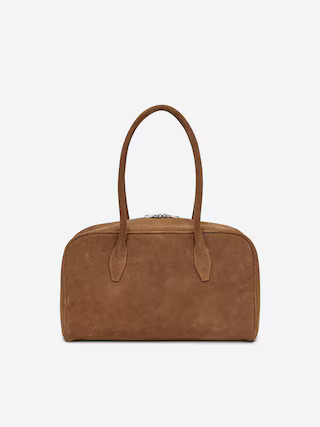 Suede Bowling Bag – Brown – Women – ARKET GB | Arket UK