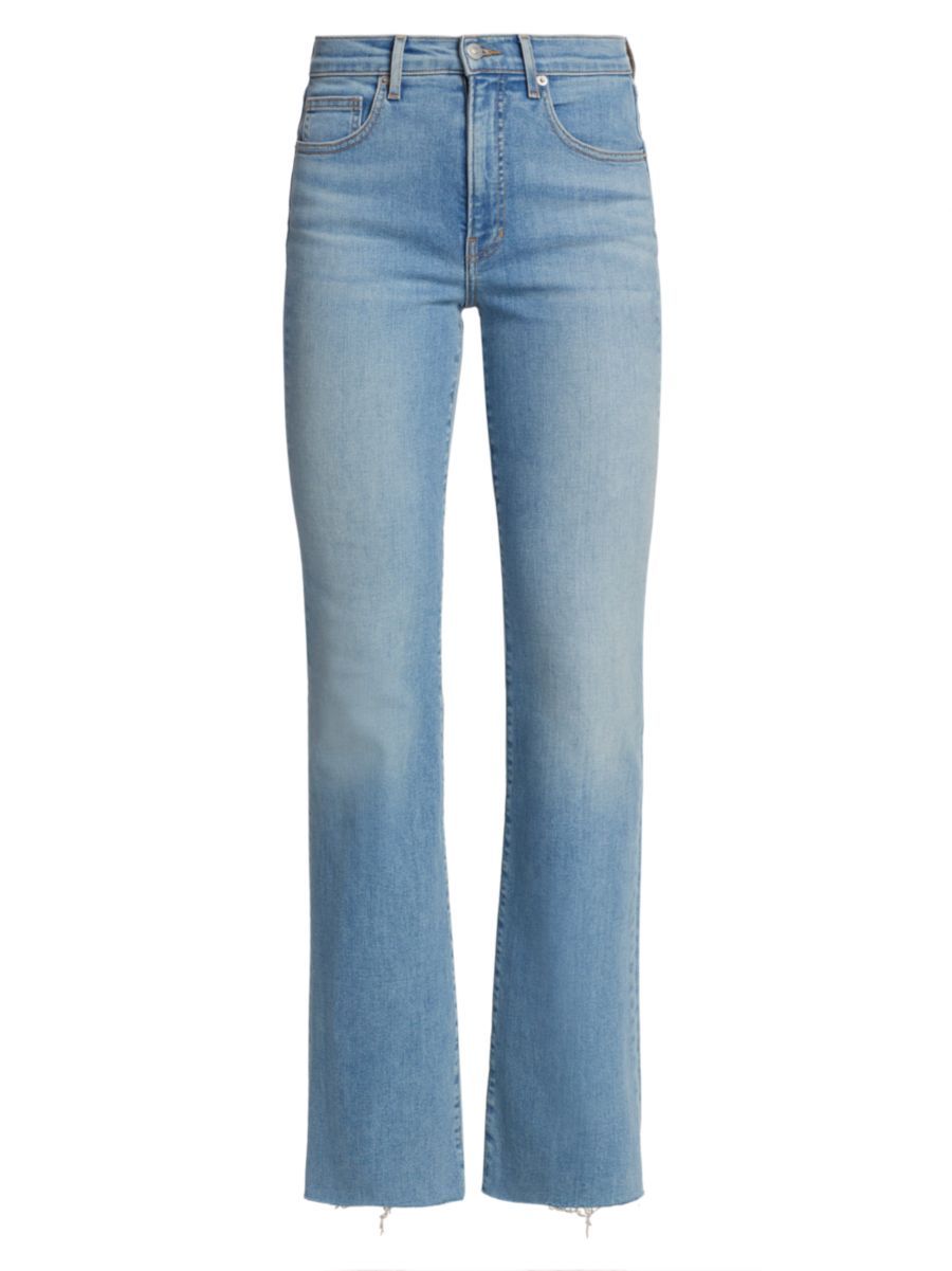 Cameron Stretch-Cotton Boot-Cut Jeans | Saks Fifth Avenue