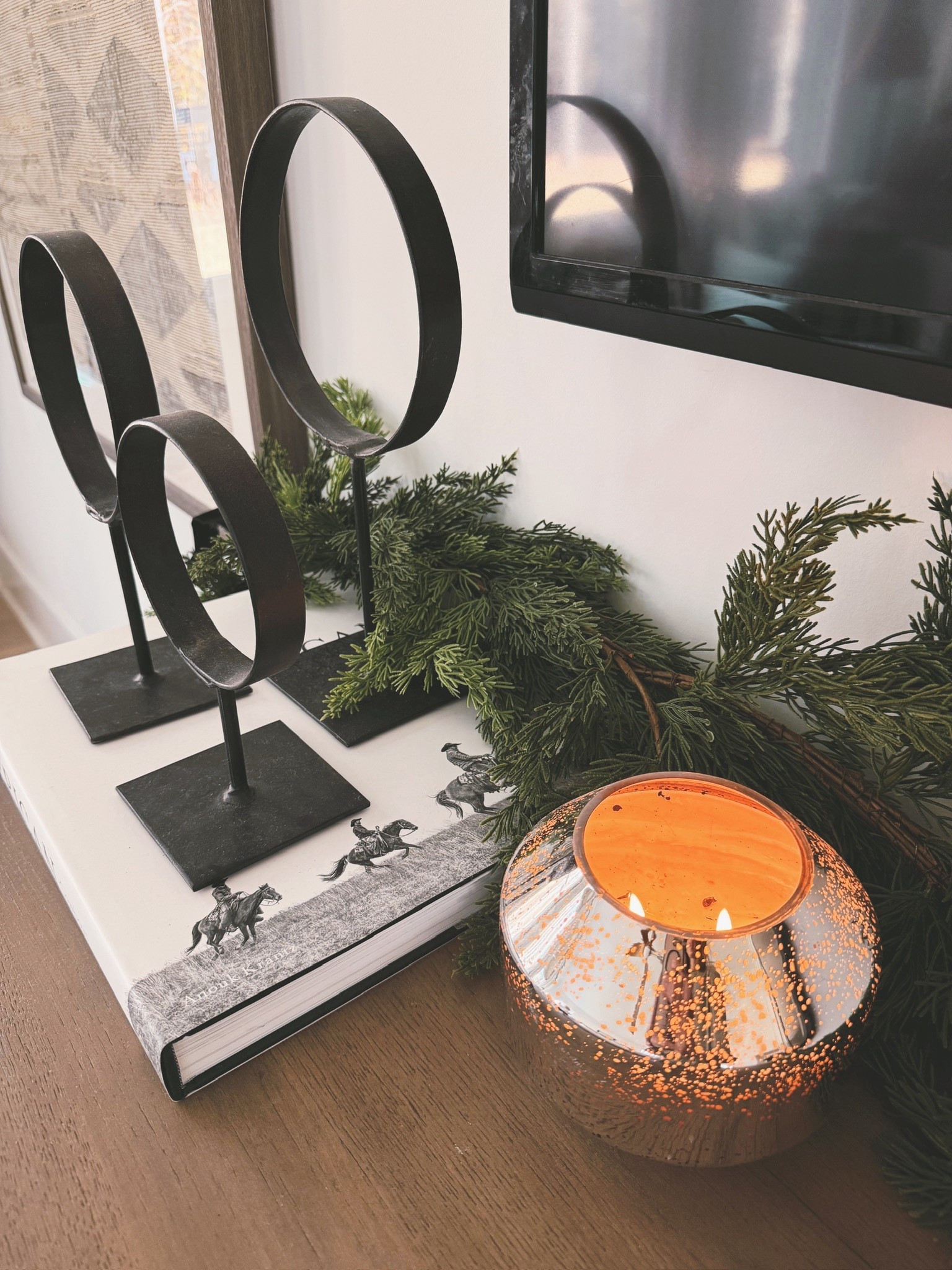 It’s always the smallest holiday details that make your home feel magical ✨🔥
This little Modern Classic styling moment blends sculptural décor, warm candlelight, evergreen garland, and layered coffee table books — the perfect mix for a cozy, elevated holiday look. It’s simple, chic, and makes even the quiet corners of your home feel intentional and festive 🤍🌿

#porcheandco #modernclassic #holidaydecor #christmasstyling #neutralchristmas #cozyhome #homedecorideas #decorinspo #holidayhome #christmasdetails #greensandgarland #manteldecor #shelfstyling #interiordesign #onlinedesign #virtualdesign #ltksalealert #ltkhome #ltkholiday

Do you want to bring our dreamy Modern Classic style interior design into your own home? 🏡 You’re in luck! Reserve our Online Interior Design packages today -> https://porcheandco.com/edesign ✨ We can’t wait to work with you & design your home with #porcheandco



#LTKSeasonal #LTKHoliday #LTKHome