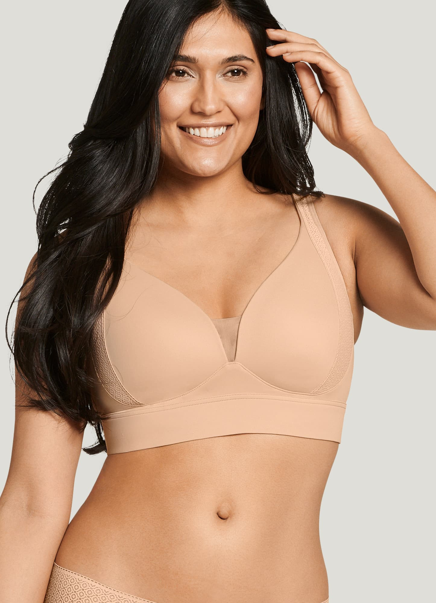 Jockey Forever Fit™ V-Neck Molded Cup Lace Bra | Jockey