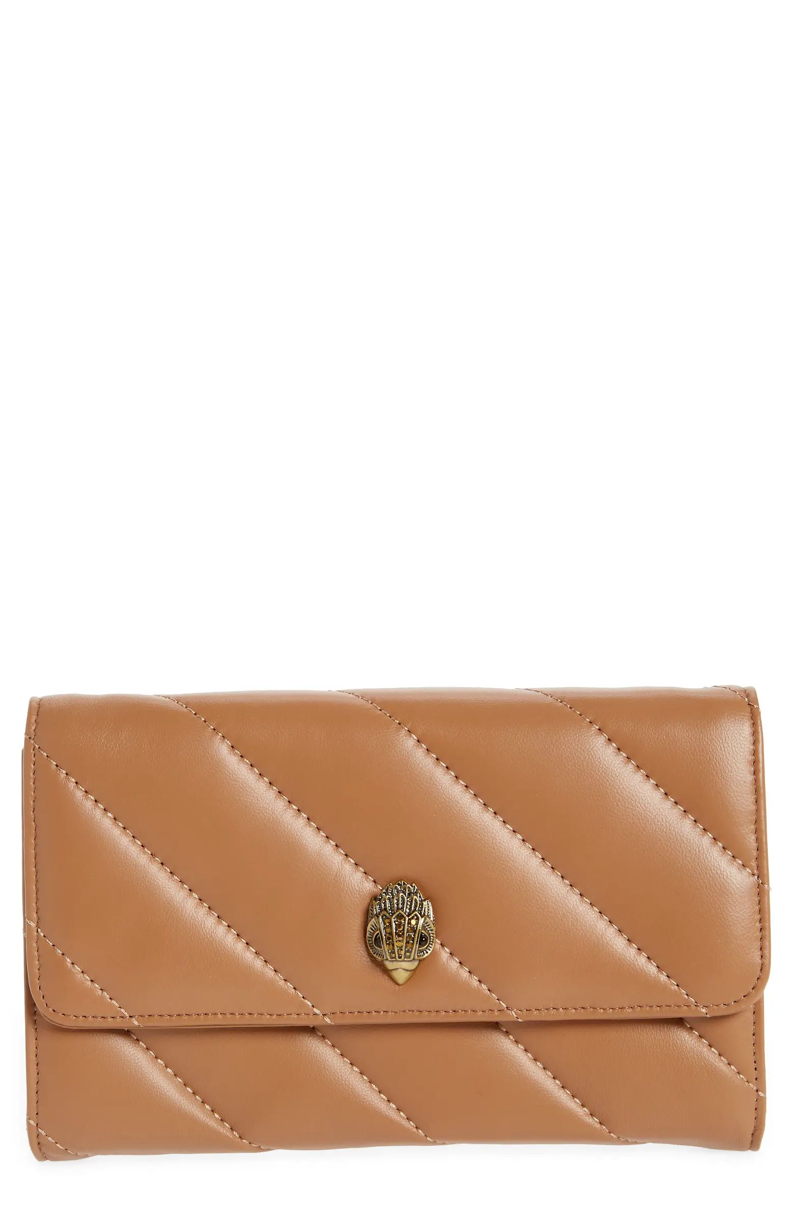 Kurt Geiger London Soho Drench Leather Wallet on a Chain | Nordstrom | Nordstrom